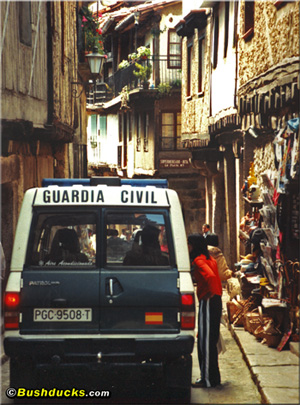 Spain's police force - the Guardia Civil