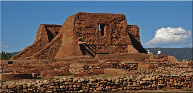 Pecos National Historical Park is a good day trip from Las Vegas