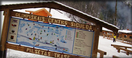 Sigulda Ski Centre. Click for details and map