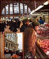 Riga Central Market is housed in 5 former Zepplin aircraft hangers. Produce cloices are seemingly endless. Click for larger image.
